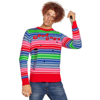 Adult Chucky Costume Kit MULTI-COLOR