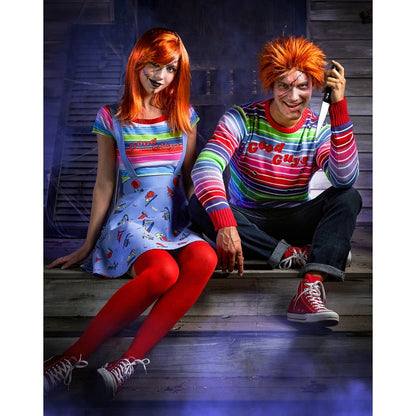 Adult Chucky Costume Kit MULTI-COLOR