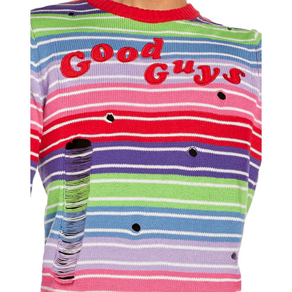 Adult Chucky Costume Kit MULTI-COLOR