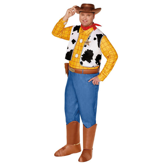 Adult Woody Plus Size Costume - Toy Story MULTI-COLOR