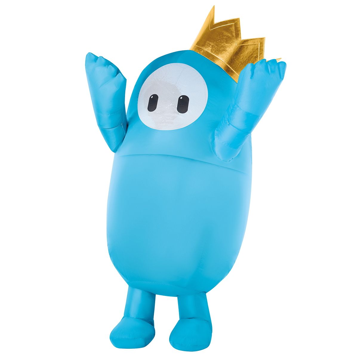 Adult Blue Fall Guys Inflatable Costume BLUE