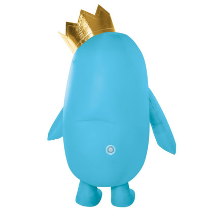 Adult Blue Fall Guys Inflatable Costume BLUE