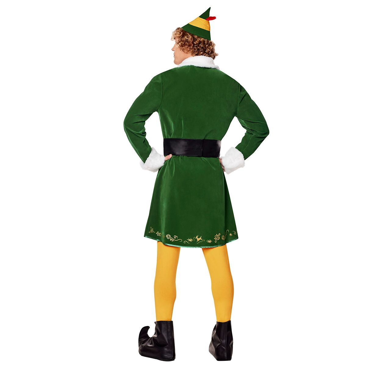 Adult Buddy the Elf Costume - Elf YELLOW/GREEN