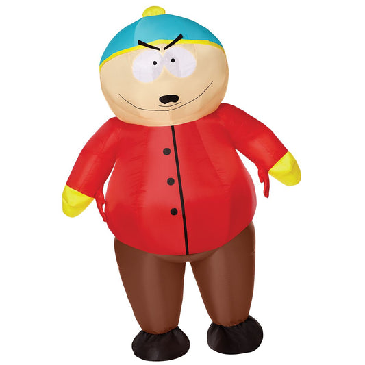 Adult Eric Cartman Inflatable Costume - South Park YELLOW/BLACK/RED