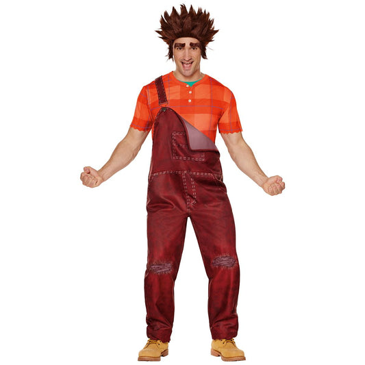 Adult Wreck-It Ralph Costume ORANGE/BROWN