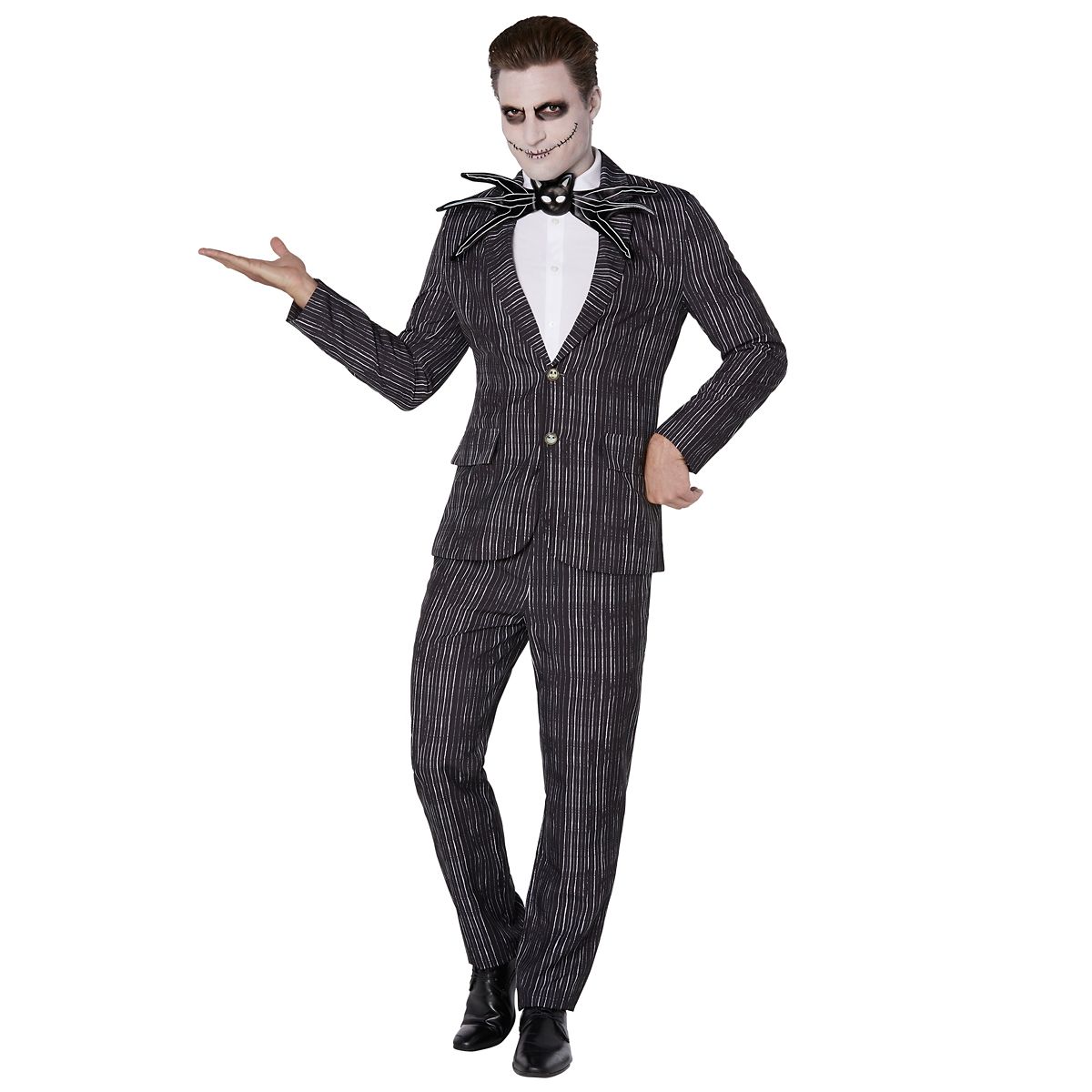 Adult Jack Skellington Suit - The Nightmare Before Christmas BLACK AND WHITE