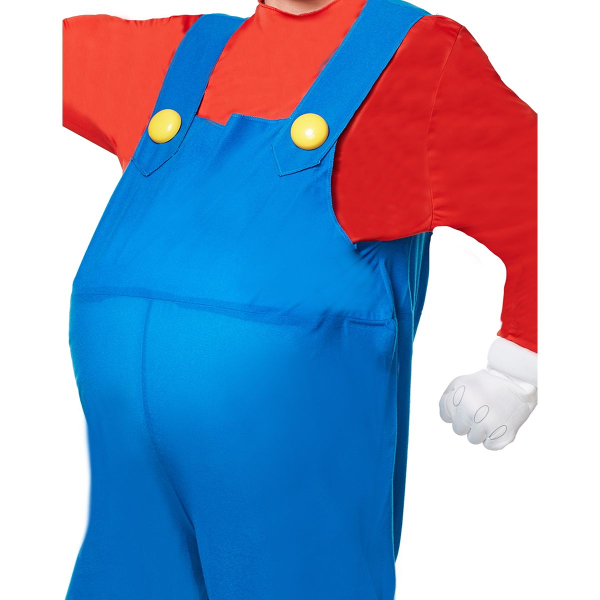 Adult Mario Costume - Mario Bros MULTI-COLOR