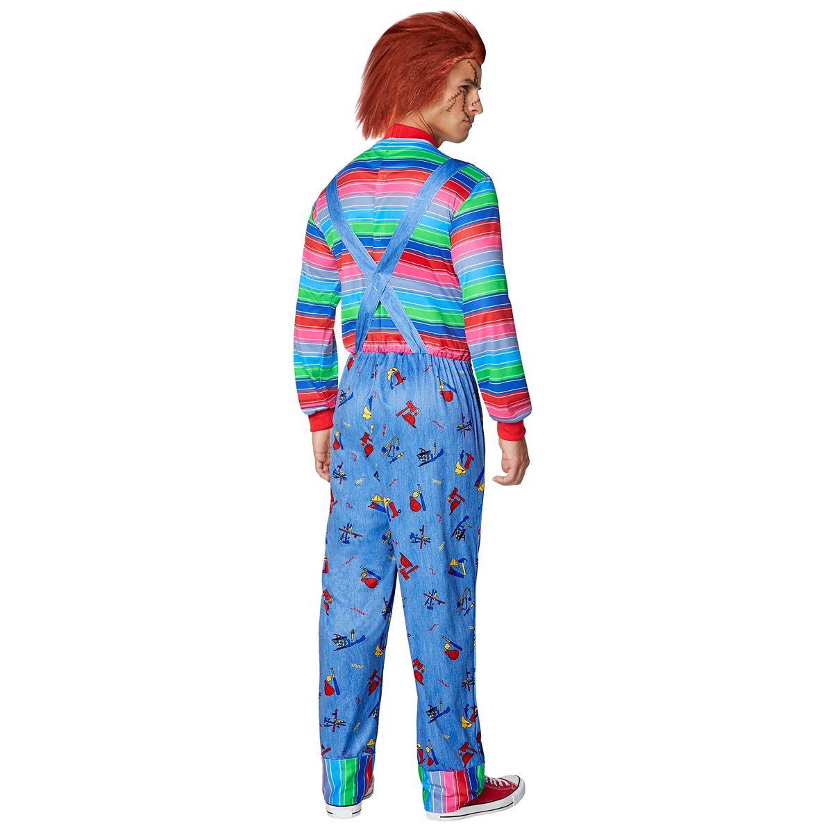 Adult Chucky Costume MULTI-COLOR