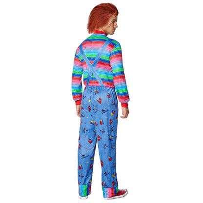 Adult Chucky Costume MULTI-COLOR