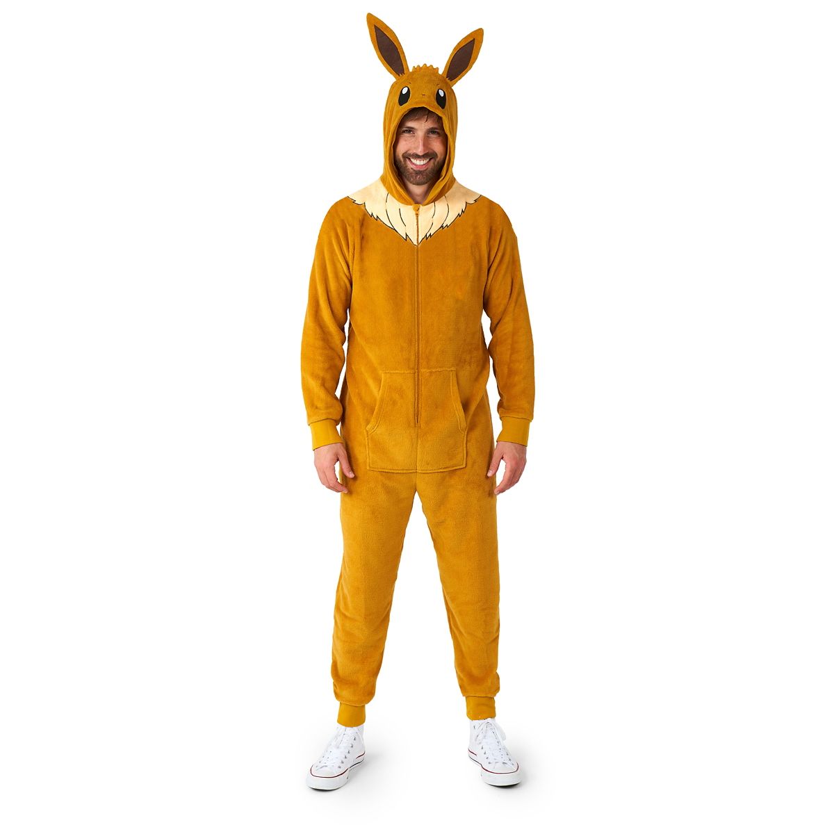 Adult Eevee Costume Deluxe-Pokémon BROWN