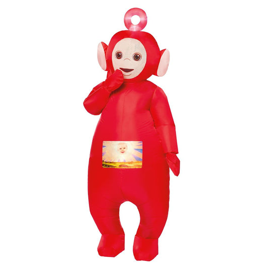 Adult Po Inflatable Costume - Teletubbies RED