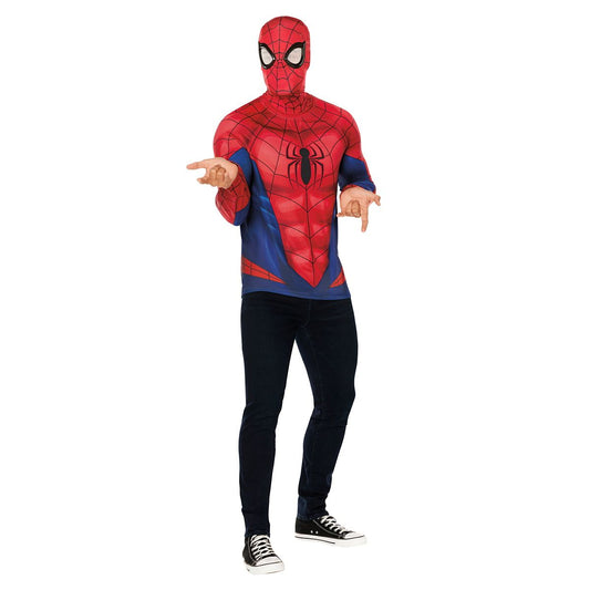Adult Classic Spider-Man Muscle Costume Kit RED / BLUE