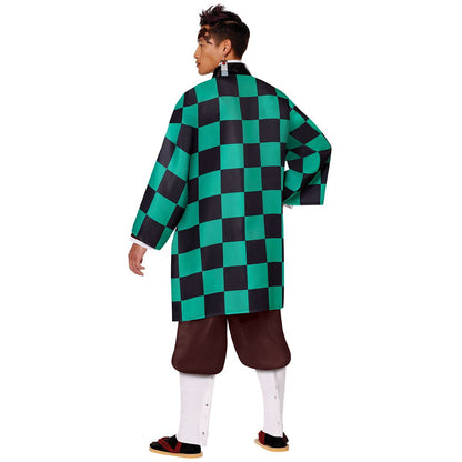 Adult Tanjiro Costume - Demon Slayer MULTI-COLOR