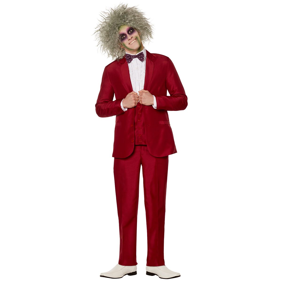 Adult Beetlejuice Wedding Suit WINE