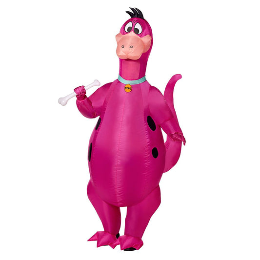Adult Dino Inflatable Costume - The Flintstones PURPLE