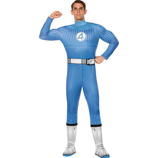 Adult Mr. Fantastic Costume - Fantastic Four BLUE