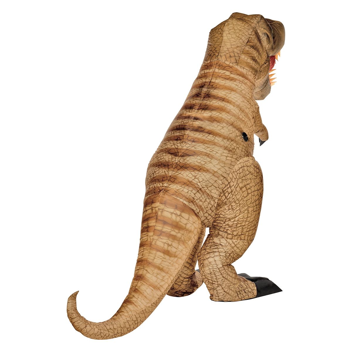 Adult T-Rex Inflatable Costume Deluxe  - Jurassic Park BROWN