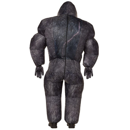Adult Inflatable Kong Costume - Godzilla vs. Kong BLACK
