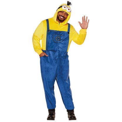 Adult Kevin Plus Size Jumpsuit - Minions YELLOW