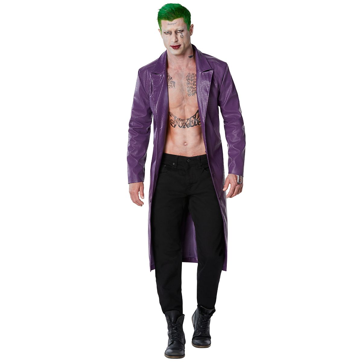 Adult Joker Jacket - Suicide Squad PURPLE