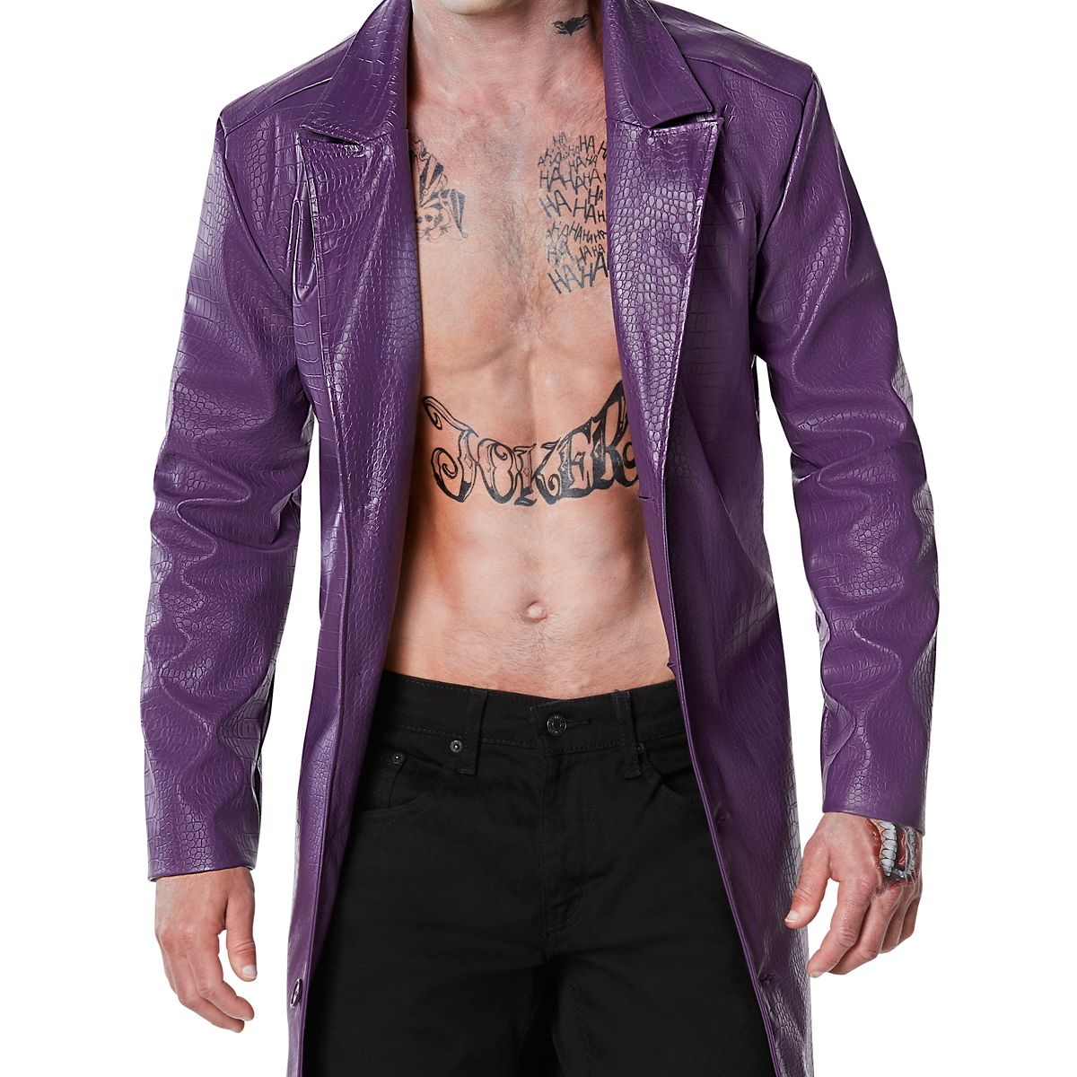Adult Joker Jacket - Suicide Squad PURPLE