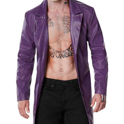 Adult Joker Jacket - Suicide Squad PURPLE