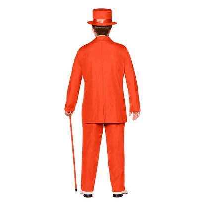 Adult Lloyd Costume - Dumb and Dumber ORANGE