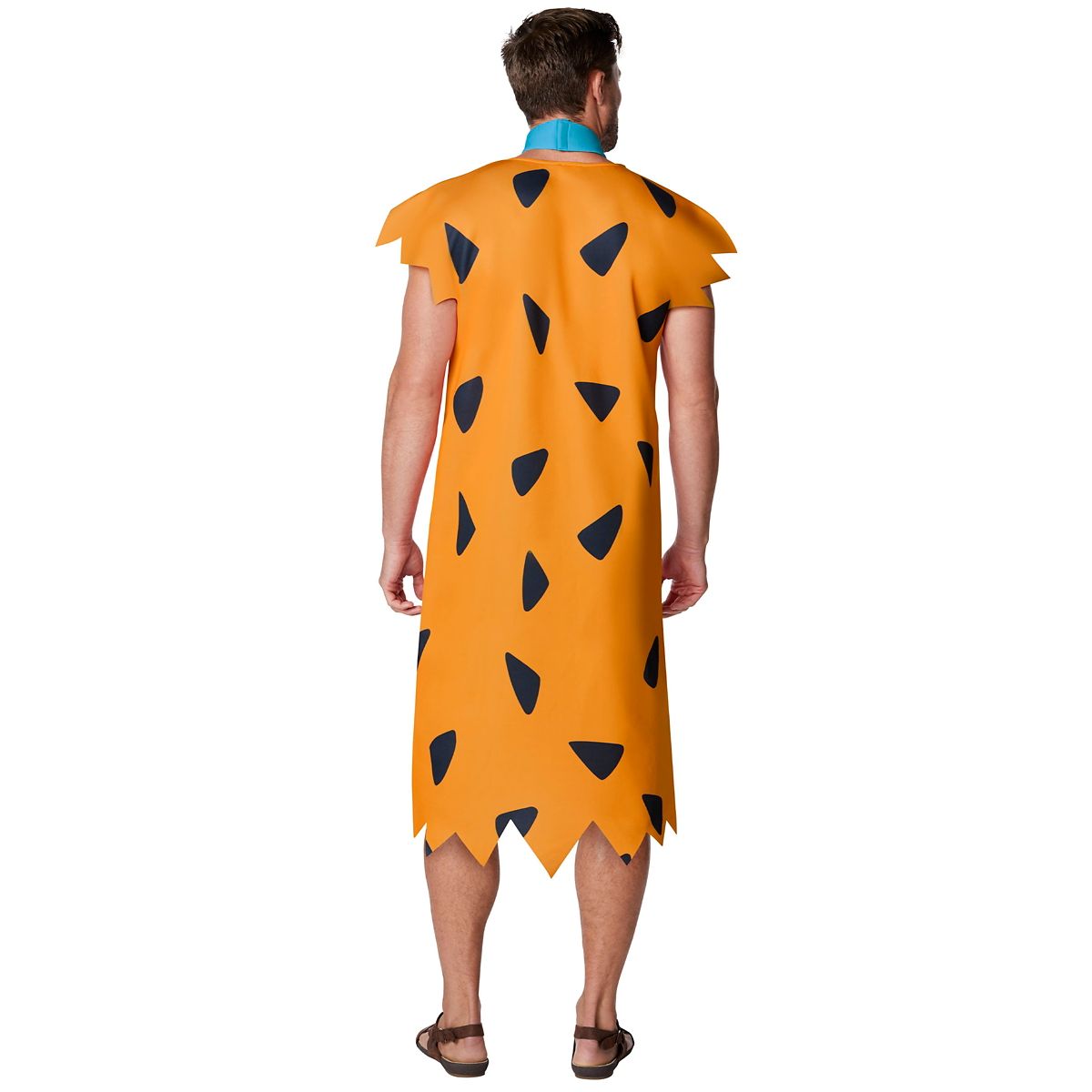 Adult Fred Flintstone Plus Size Costume - The Flintstones ORANGE