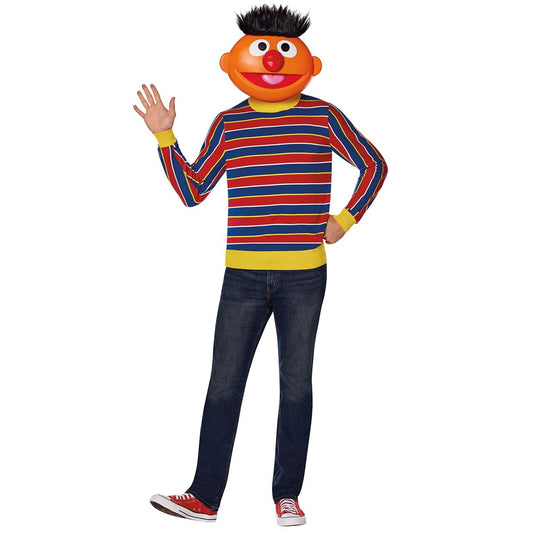 Adult Ernie Costume Kit - Sesame Street MULTI-COLOR