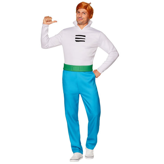 Adult George Jetson Costume - The Jetsons BLUE / WHITE