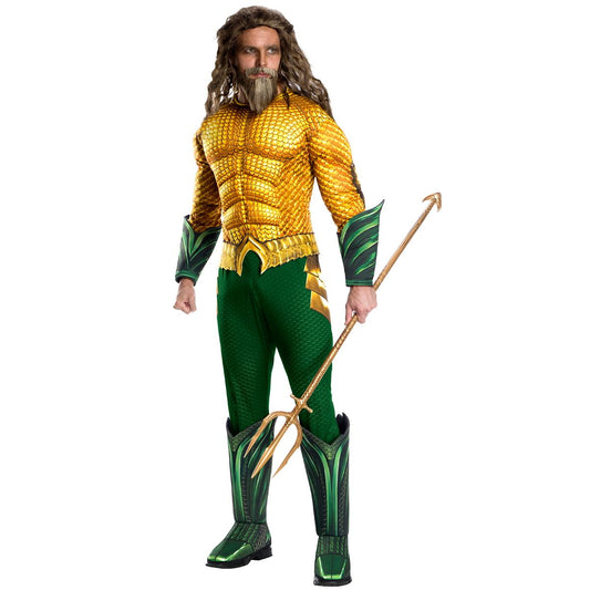Adult Aquaman Costume - Batman v Superman: Dawn Of Justice GREEN