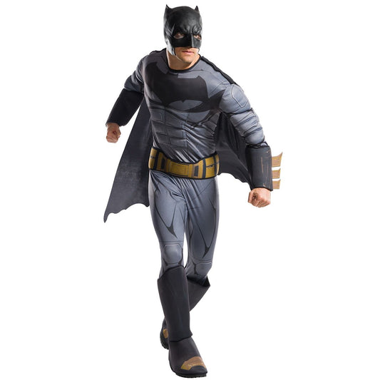 Adult Batman Costume Deluxe - Batman v. Superman: Dawn of Justice BLACK