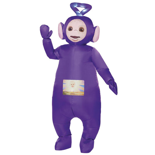 Adult Tinky Winky Inflatable Costume - Teletubbies PURPLE