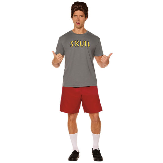 Adult Butt-Head Costume - Beavis and Butt-Head RED/GREY
