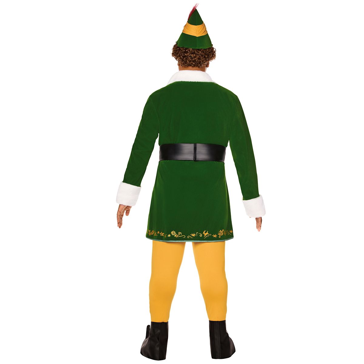 Adult Plus Size Buddy the Elf Costume - Elf YELLOW/GREEN