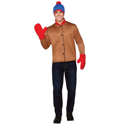 Adult Stan Costume Kit - South Park BROWN
