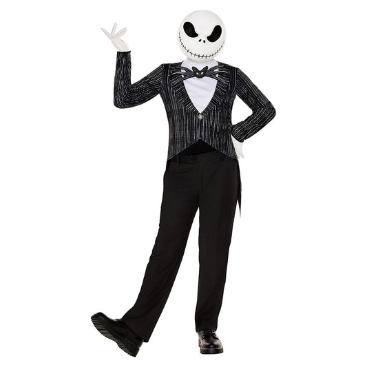 Kids Jack Skellington Costume Kit - The Nightmare Before Christmas BLACK AND WHITE