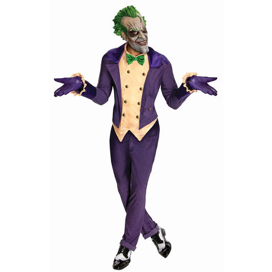 Adult Joker Costume - Batman: Arkham MULTI-COLOR