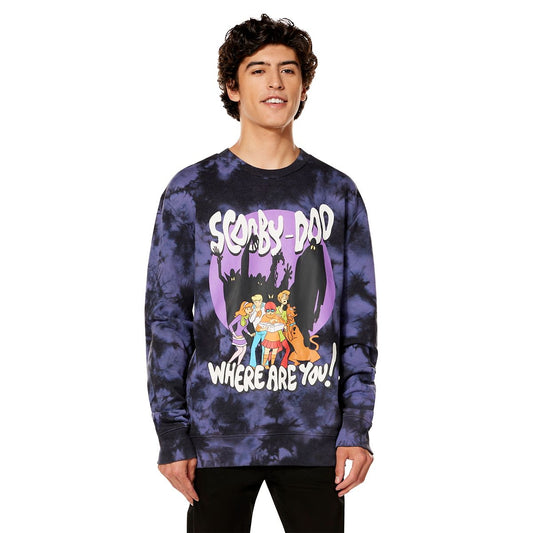 Scooby Doo Crewneck BLACK AND PURPLE