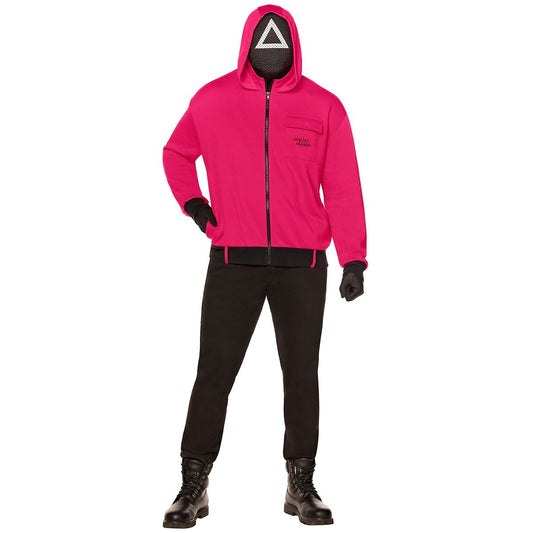 Squid Game Guard Jacket Costume RED