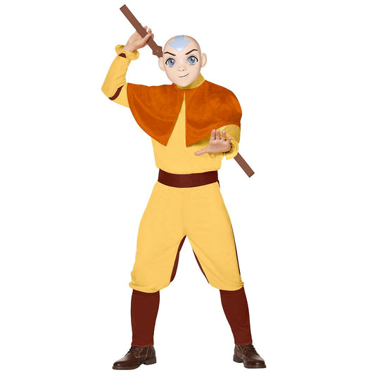 Adult Aang Costume - Avatar: The Last Airbender ORANGE