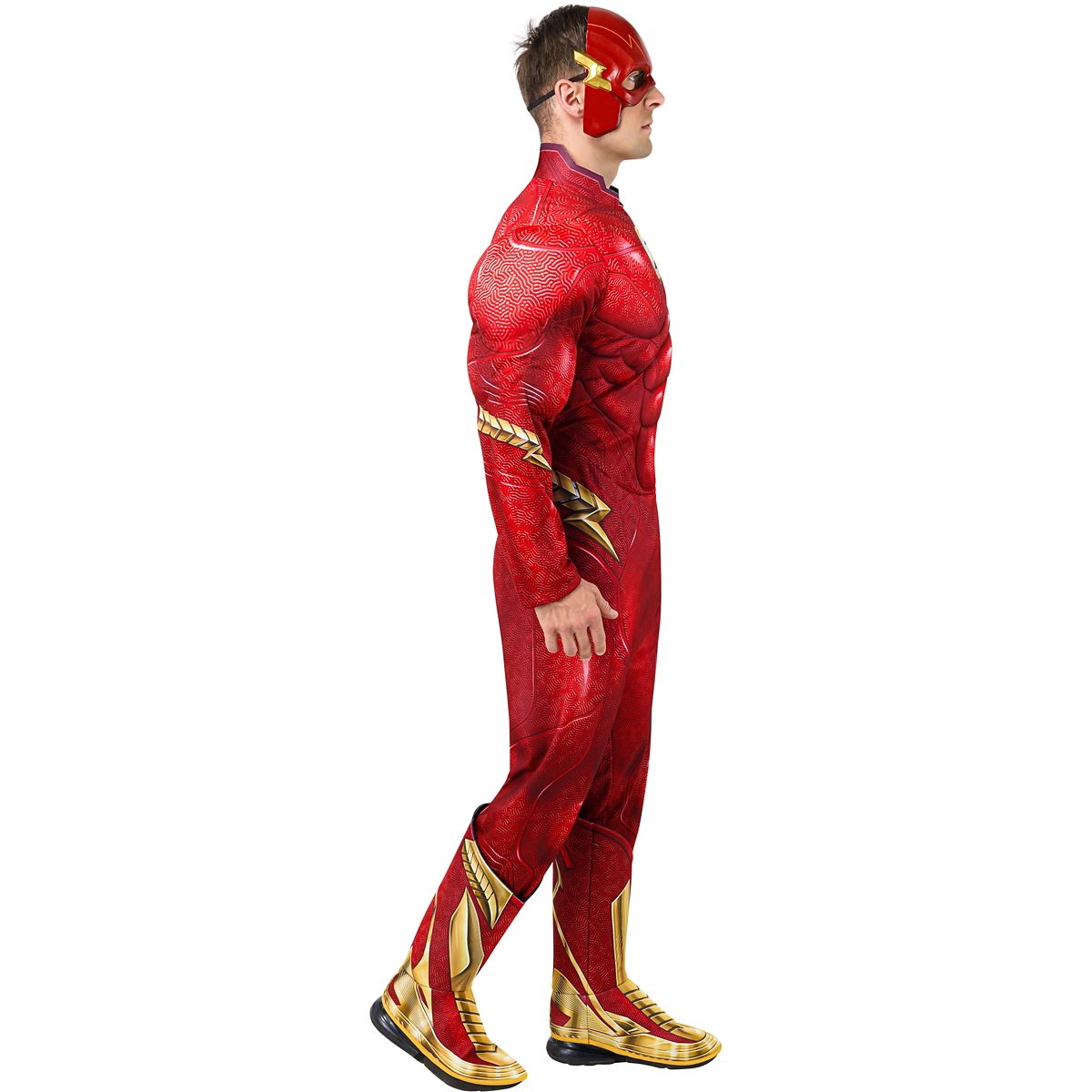 Adult Flash Costume Deluxe RED