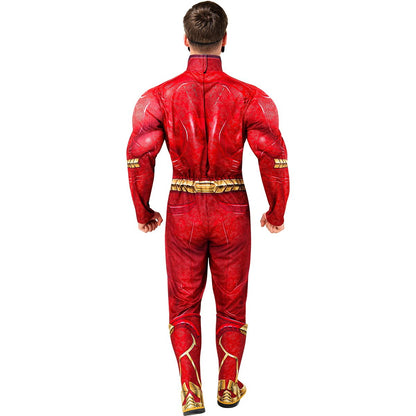 Adult Flash Costume Deluxe RED