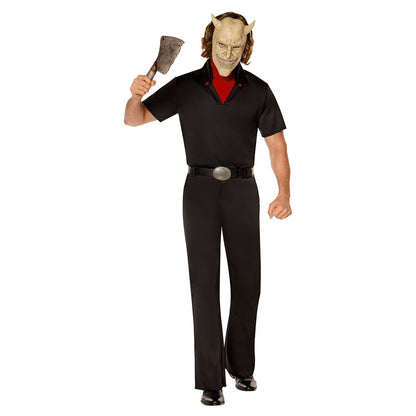 Adult The Grabber Costume - The Black Phone MULTI-COLOR
