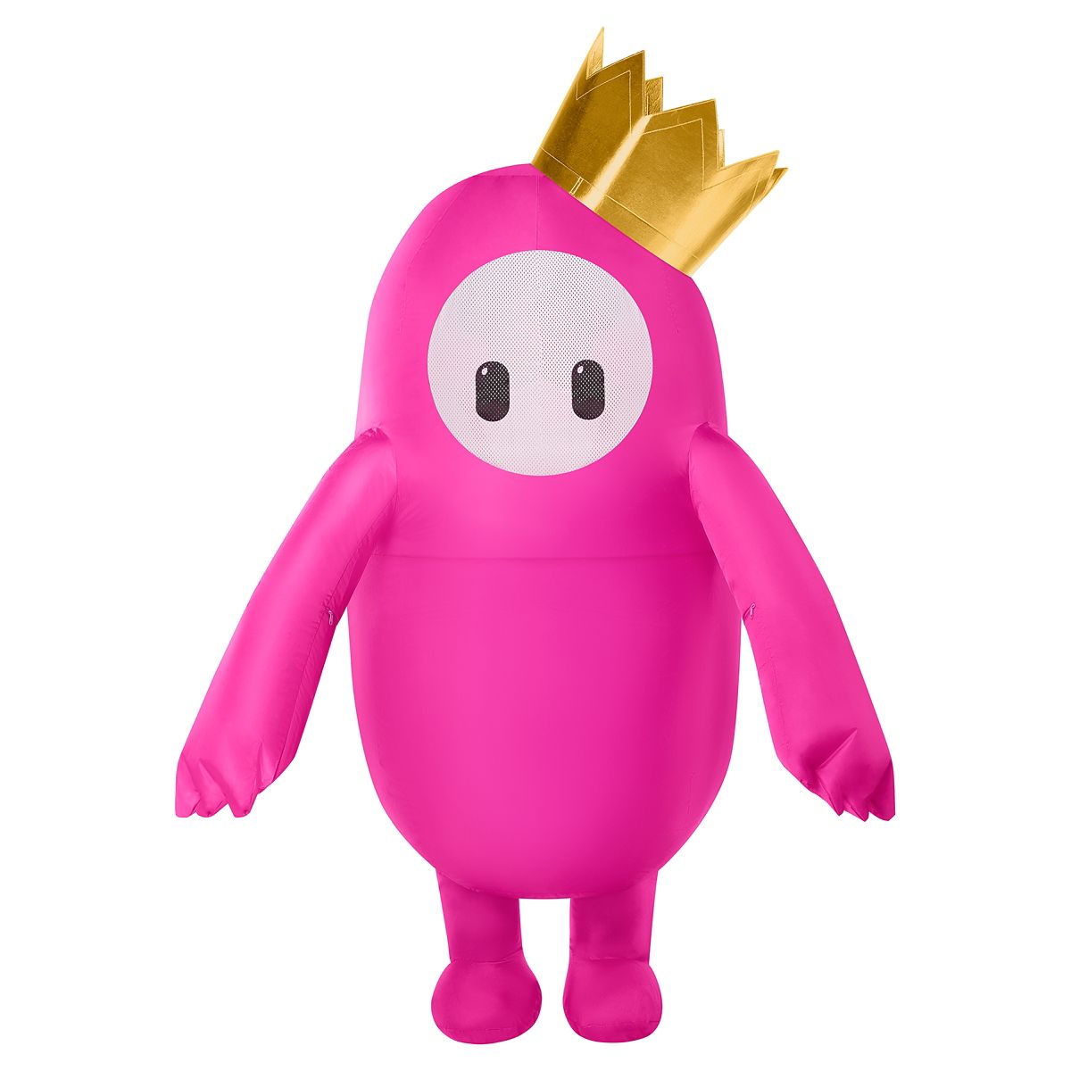Adult Pink Fall Guys Inflatable Costume PINK