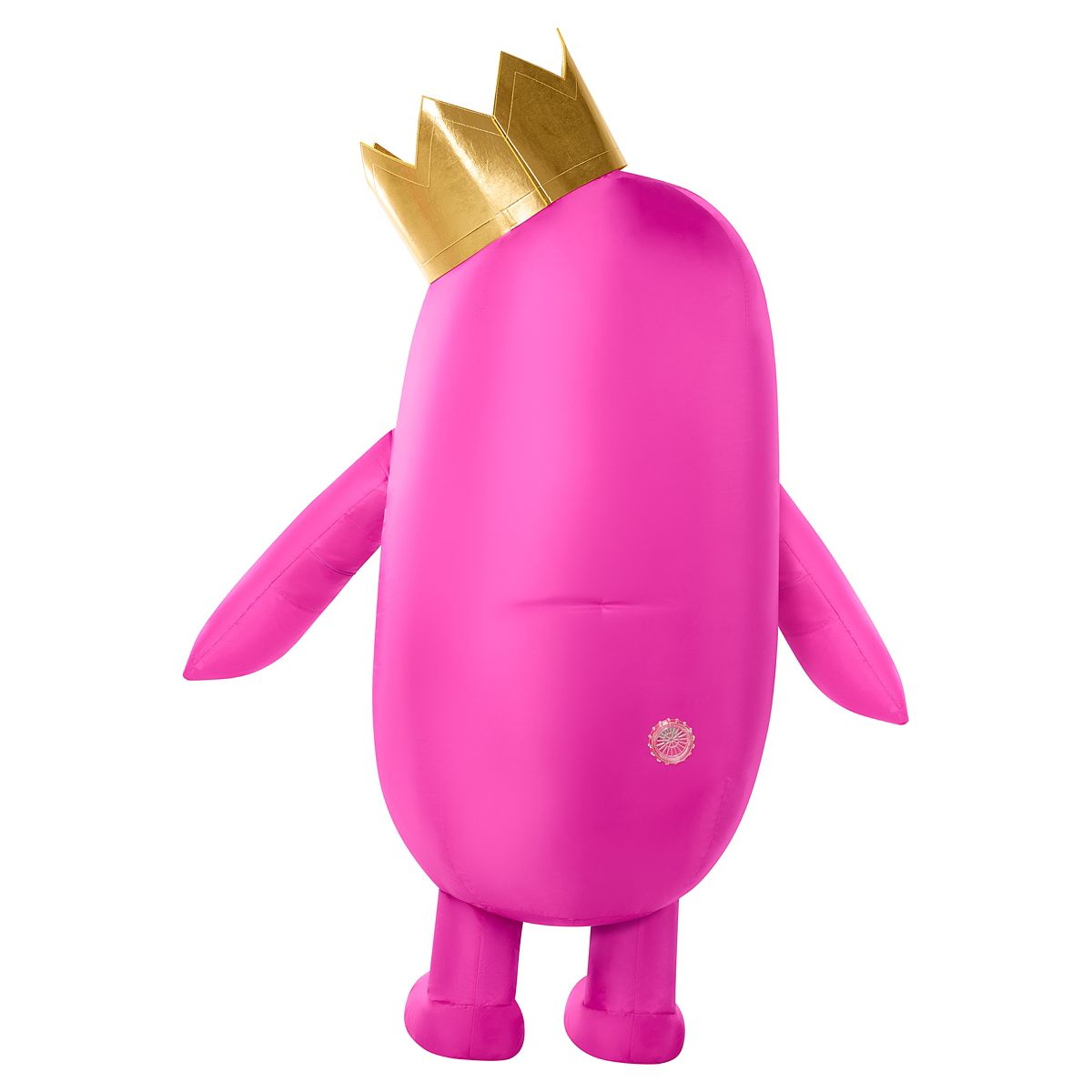 Adult Pink Fall Guys Inflatable Costume PINK