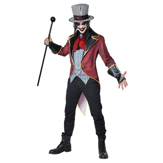 Adult Sinister Ringmaster Costume MULTI-COLOR