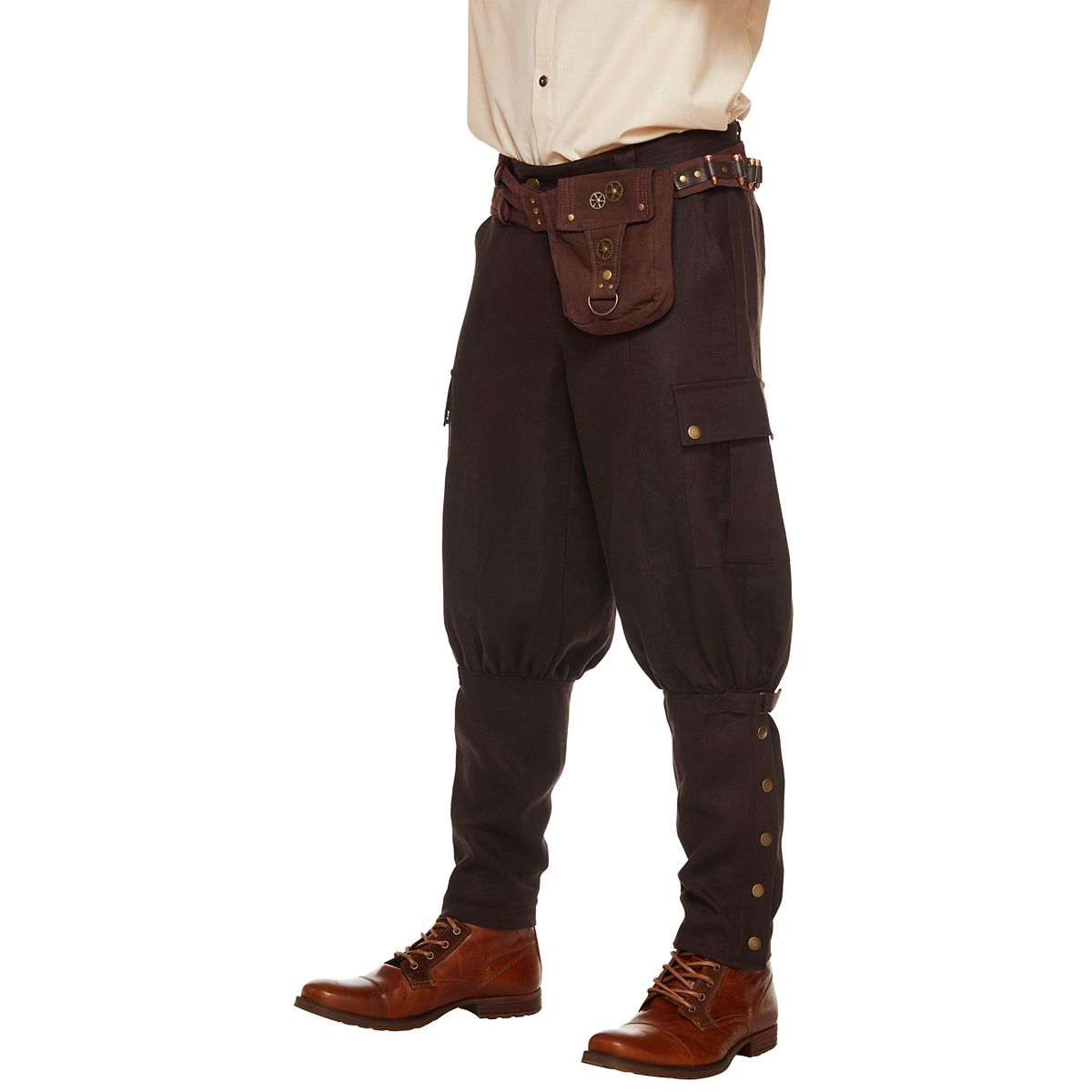Adult Steampunk Pants BROWN