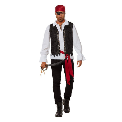 Adult Pirate Costume Kit MULTI-COLOR