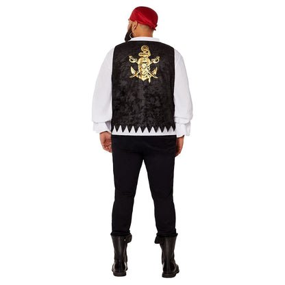 Adult Pirate Costume Kit MULTI-COLOR